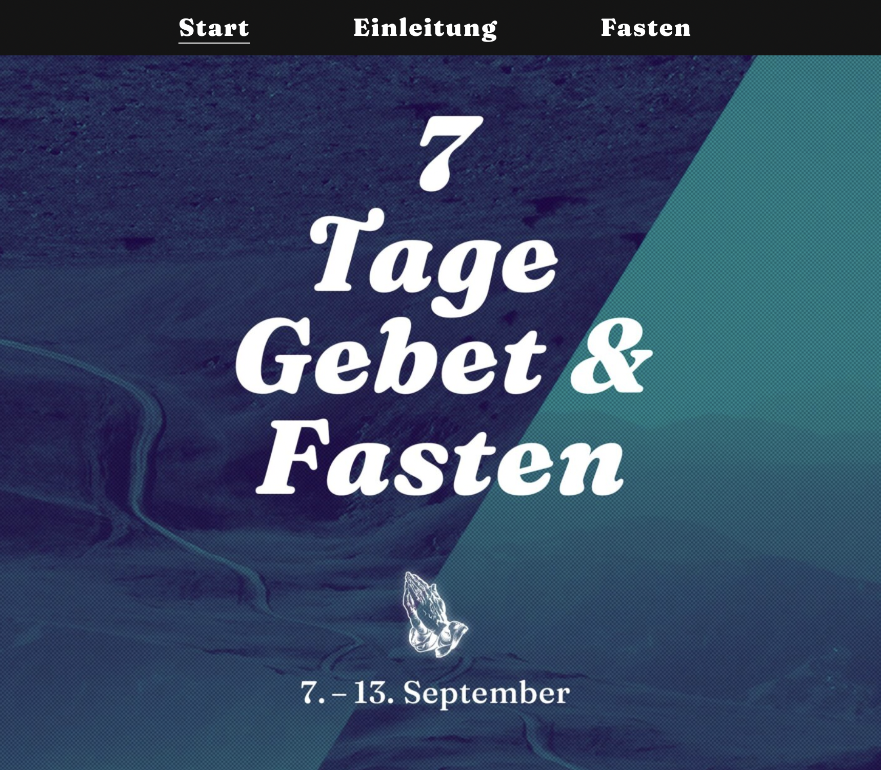 7 Tage Gebet und Fasten