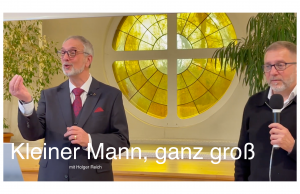 Titel: Kleiner Mann ganz groß